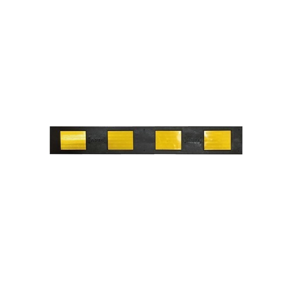 Демпфер стеновой с прямоугольными светоотражателями желтого цвета